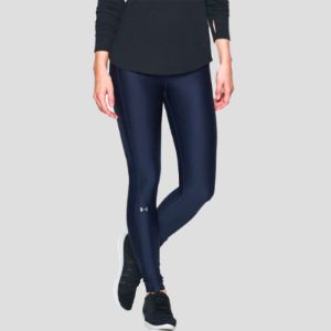 (WMNS) Under Armour HeatGear Legging 'Navy Blue' 1297910-410 sold by KicksCrew