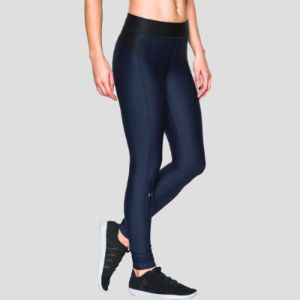 (WMNS) Under Armour HeatGear Legging 'Navy Blue' 1297910-410 sold by KicksCrew