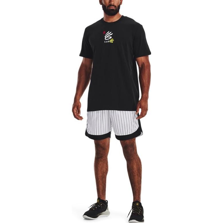 Under Armour Curry 3'S Hvyweight T-shirt 'Black Multi' 1376275-001 sold by KicksCrew product image thumbnail 3