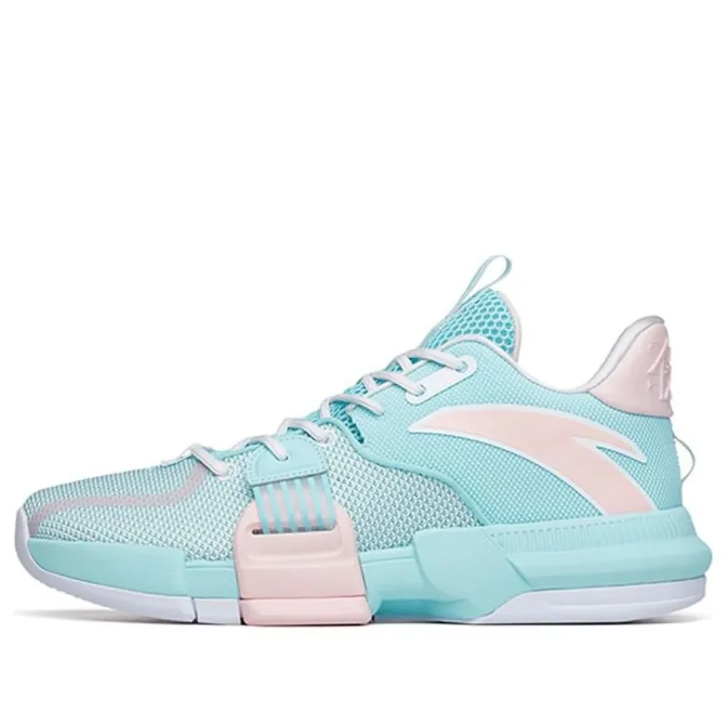 ANTA 1 TD Squeaky Basketball Professional Shoes 'Sky Blue Pink' 112221618-3 sold by KicksCrew