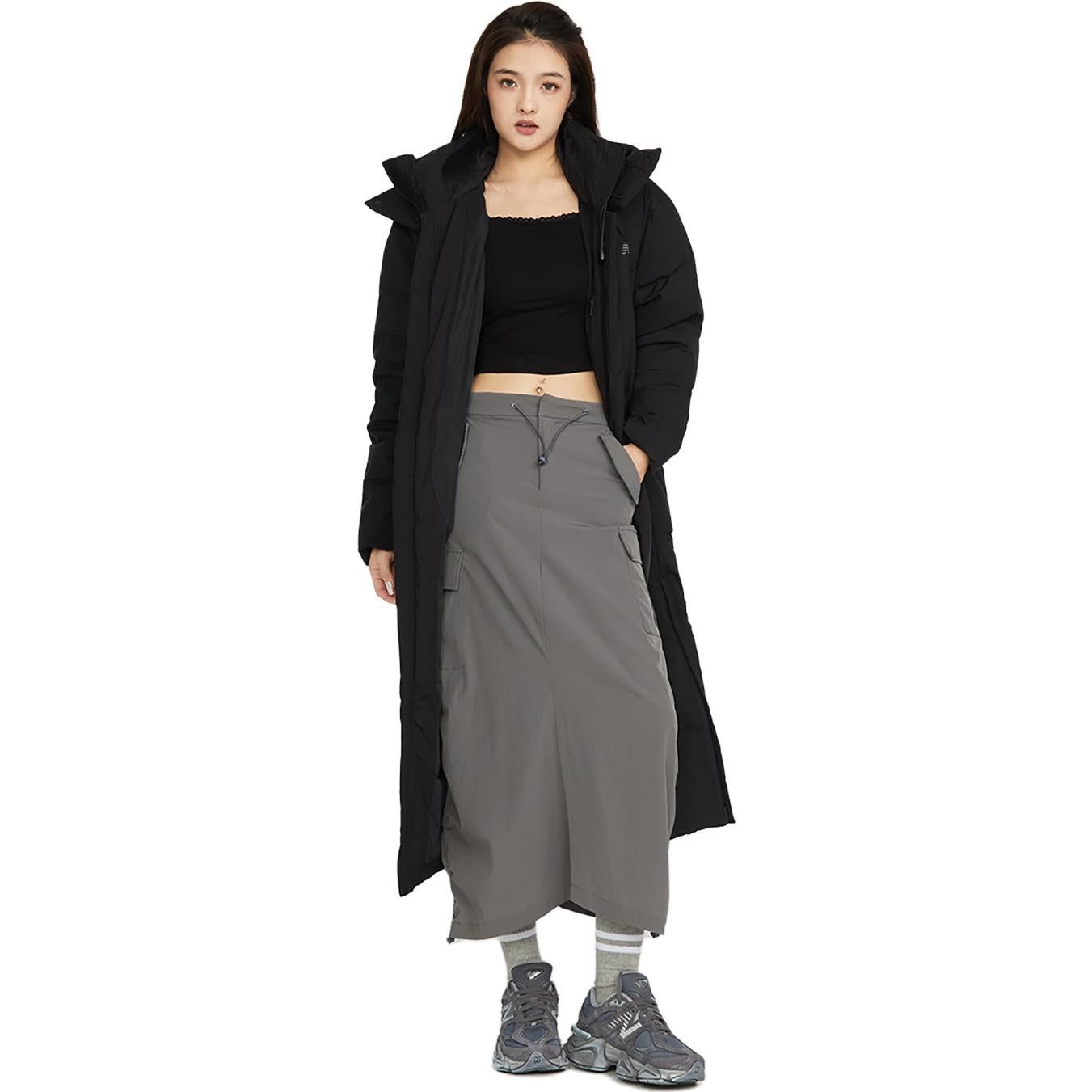 New Balance Lifestyle Long Puffer Jacket 'Black' NPD46141-BK sold by KicksCrew product image thumbnail 4