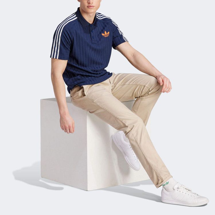 adidas originals Adicolor 70s Vintage Polo Shirt 'Navy' IP6975 sold by KicksCrew product image thumbnail 4