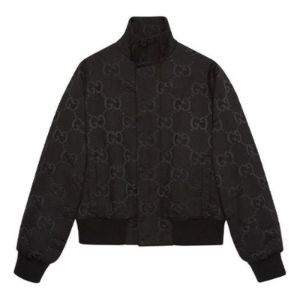 Gucci Jumbo GG Canvas Jacket 'Black' 694165-ZAIDI-1000 sold by KicksCrew