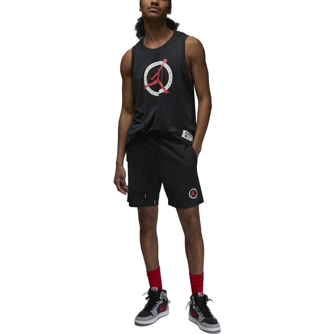 Air Jordan Flight MVP Logo Shorts 'Black' DX9723-045 sold by KicksCrew product image thumbnail 2