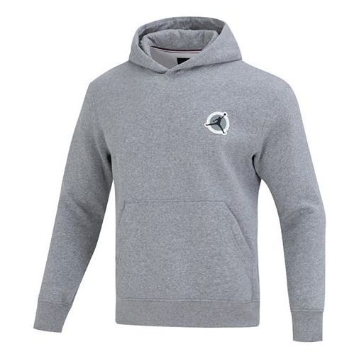 Air Jordan OK Logo Hoodie 'Grey' DV7593-091 sold by KicksCrew