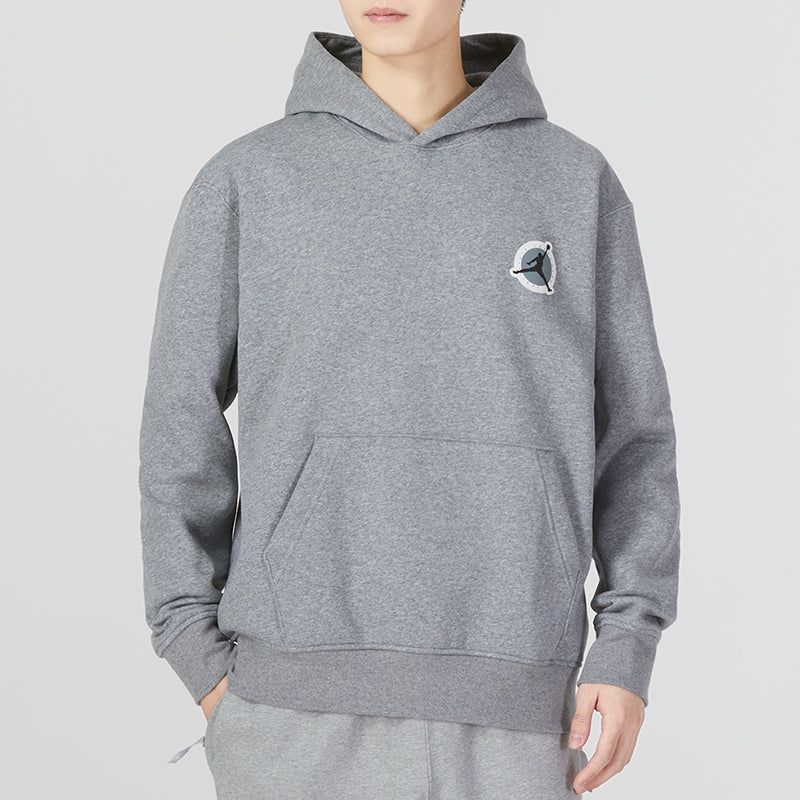 Air Jordan OK Logo Hoodie 'Grey' DV7593-091 sold by KicksCrew product image thumbnail 3