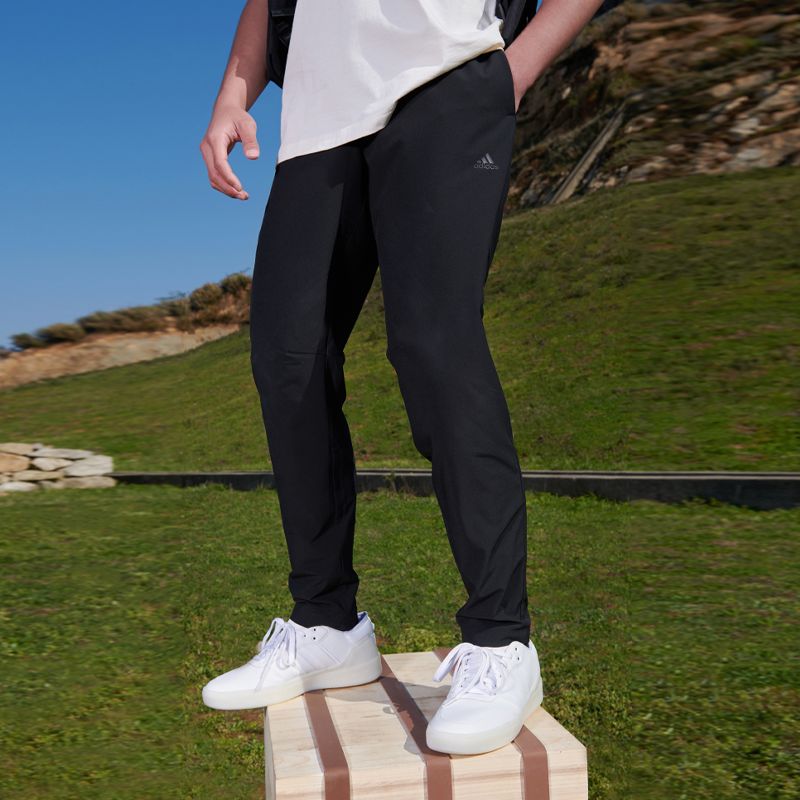 Adidas TH MH Knitted Pants 'Black' IP3975 sold by KicksCrew product image thumbnail 3