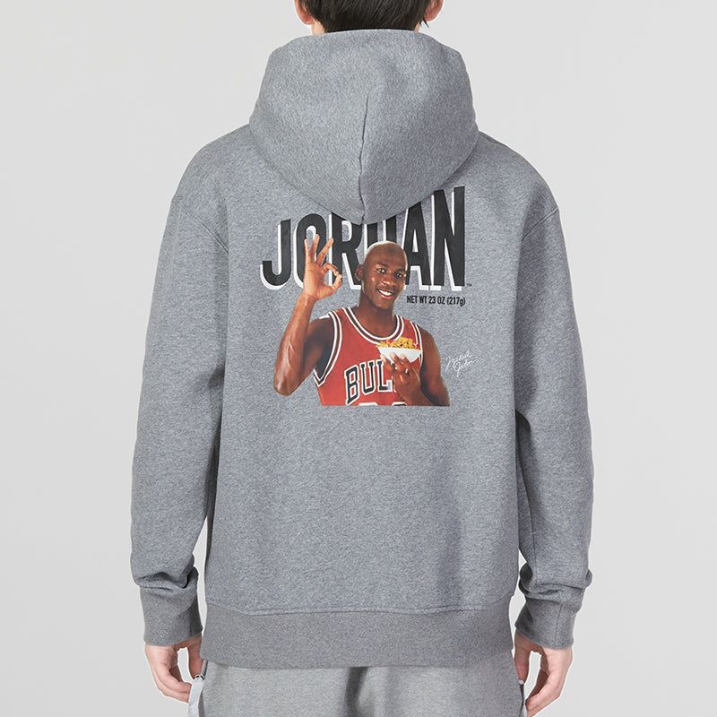 Air Jordan OK Logo Hoodie 'Grey' DV7593-091 sold by KicksCrew product image thumbnail 2