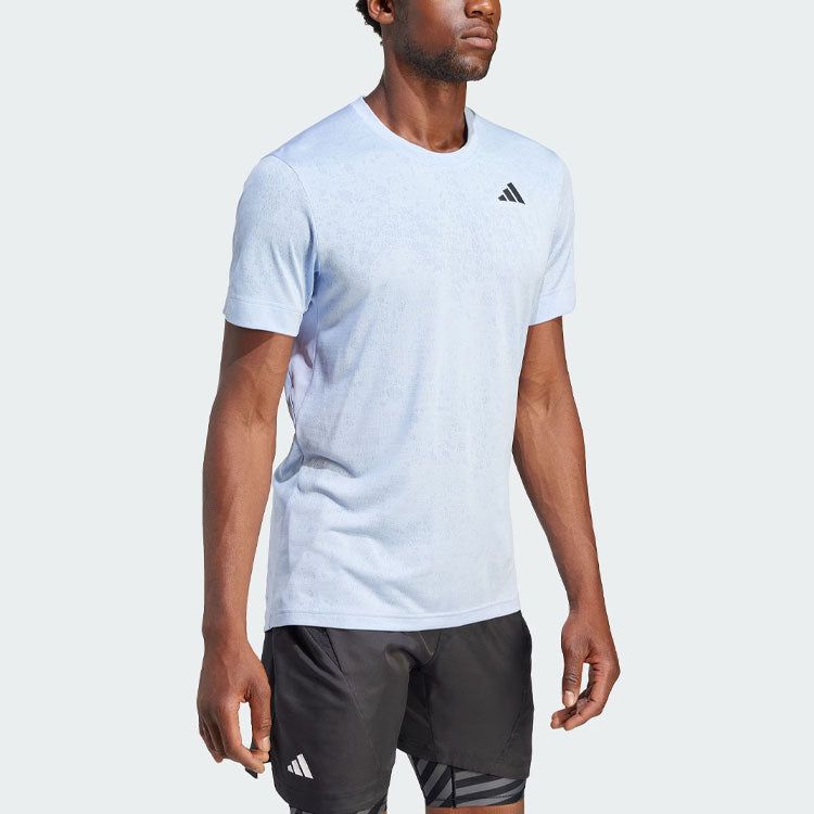 Adidas Tennis Freelift T-Shirts 'Blue' IA8288 sold by KicksCrew product image thumbnail 4
