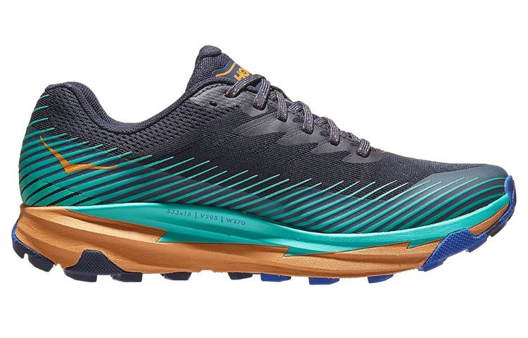 HOKA ONE ONE Torrent 2 'Black Teal Orange' 1110496-OSAT sold by KicksCrew product image thumbnail 2