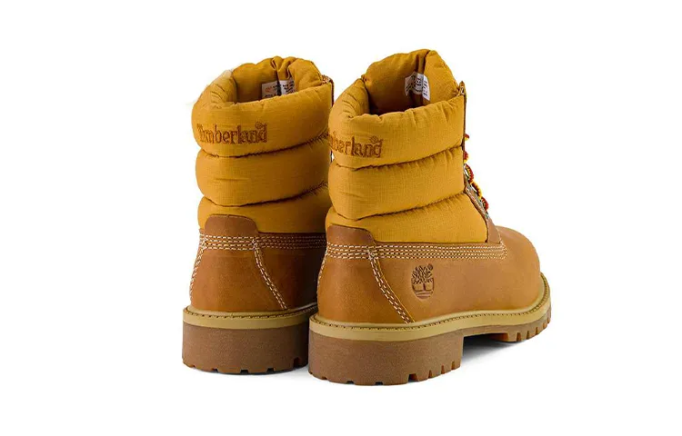 (GS) Timberland Premium 6 Inch Quilt Waterproof Boots 'Wheat' A1H9D sold by KicksCrew product image thumbnail 4