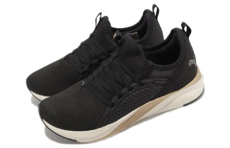 (WMNS) PUMA Softride Sophia 2 'Black Gold' 377903-01 sold by KicksCrew