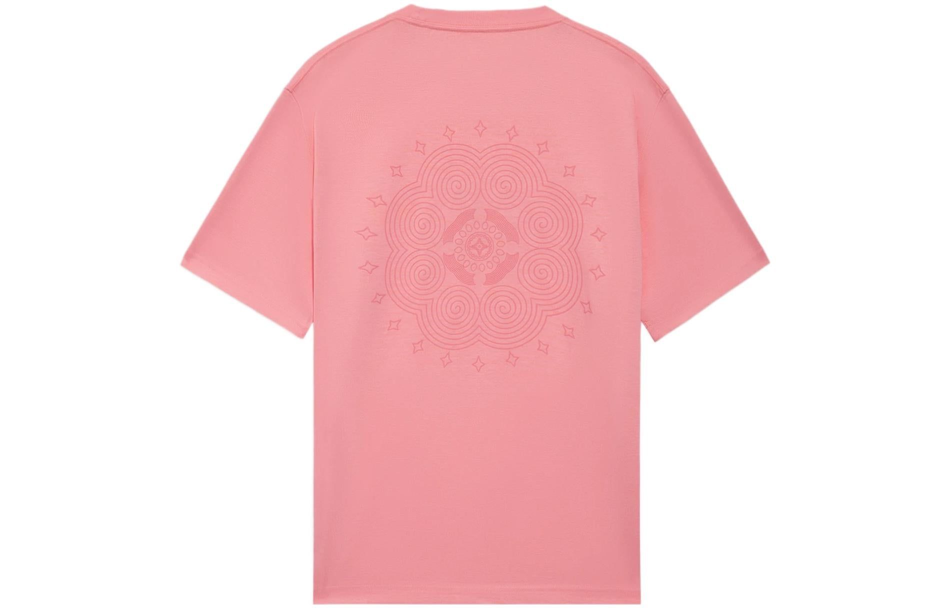 Li-Ning Embroidered Totem Graphic T-shirt 'Pink' AHSS098-6 sold by KicksCrew product image thumbnail 2