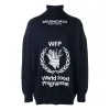 Balenciaga x World Food Programme Jumper 'Navy White' 542703T15074177 sold by KicksCrew