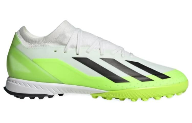 Adidas X Crazyfast.3 Turf Boots 'White Core Black Lucid Lemon' ID9337 sold by KicksCrew product image thumbnail 2