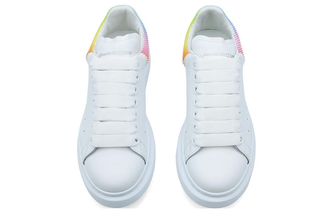 (WMNS) Alexander McQueen Larry Oversized Low-Top Sneakers 'White Multi' 708070WICG49035 sold by KicksCrew product image thumbnail 4