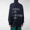 Balenciaga x World Food Programme Jumper 'Navy White' 542703T15074177 sold by KicksCrew