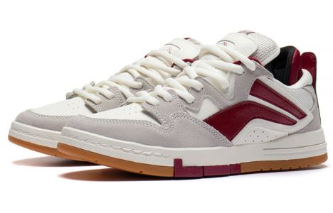 Li-Ning Wave Pro 'Grey White Red' AECS059-1 sold by KicksCrew