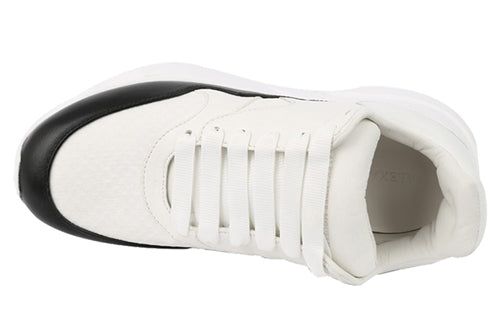 (WMNS) Alexander McQueen Oversized Runner in Nappa Calf Leather 'White Black' 533710WHT999034 sold by KicksCrew product image thumbnail 4
