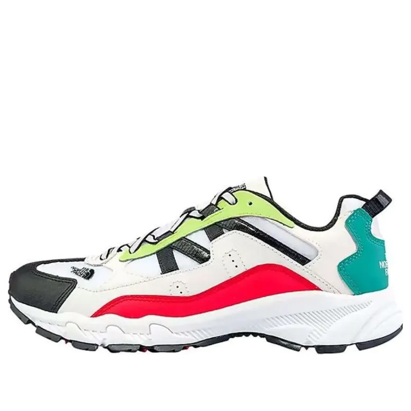 THE NORTH FACE Archive Trail Kuna Crest Sneakers 'Tnf White Teal Neon Green' NF0A5JCE-Q4C sold by KicksCrew