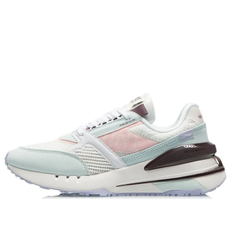 (WMNS) Li-Ning 001 Newborn 'White Wan Blue' AGCR184-2 sold by KicksCrew