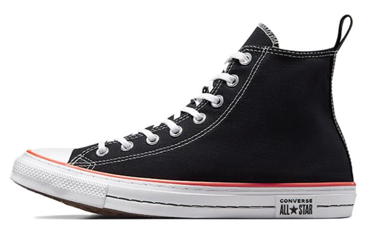 Converse Chuck Taylor All Star High Crafted Stitch Shoes 'Black White' A04502C sold by KicksCrew product image thumbnail 2