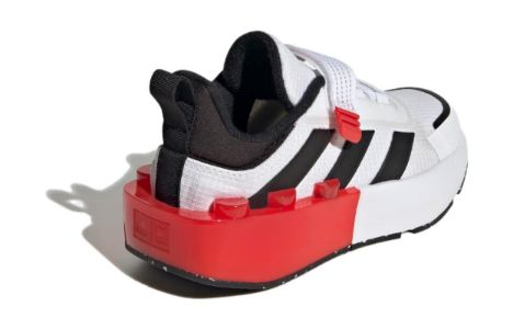 (GS) adidas Tech Runner x LEGO 'White Black Red' ID9530 sold by KicksCrew