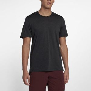 Nike Dri-Fit Solid Color Short-sleeved T-shirt 'Black' 928016-010 sold by KicksCrew