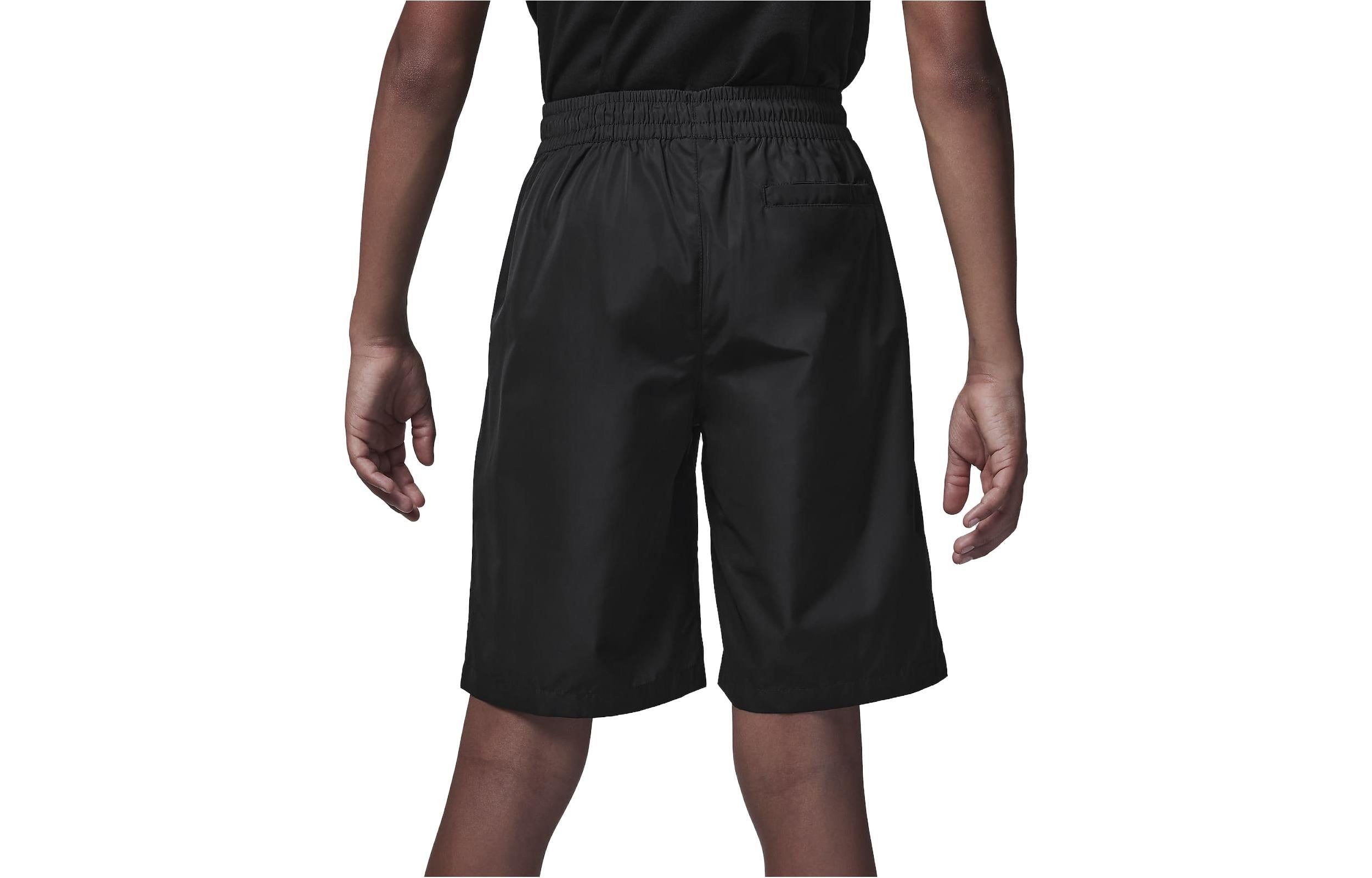 (GS) Air Jordan Woven Shorts 'Black Red' FV2833-010 sold by KicksCrew product image thumbnail 3