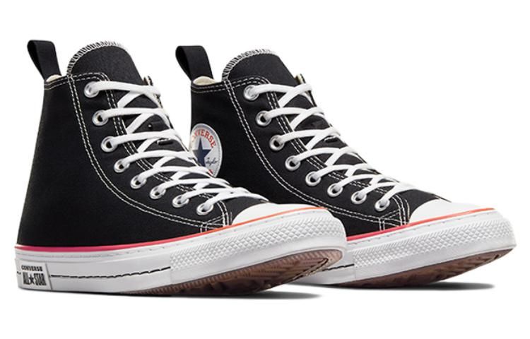 Converse Chuck Taylor All Star High Crafted Stitch Shoes 'Black White' A04502C sold by KicksCrew product image thumbnail 4