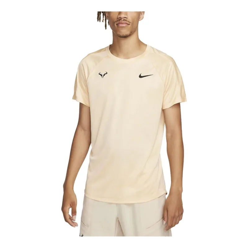 Nike Rafa Challenger Tennis T-Shirt 'Ice Peach' DV2887-801 sold by KicksCrew