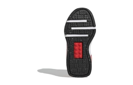 (GS) adidas Tech Runner x LEGO 'White Black Red' ID9530 sold by KicksCrew