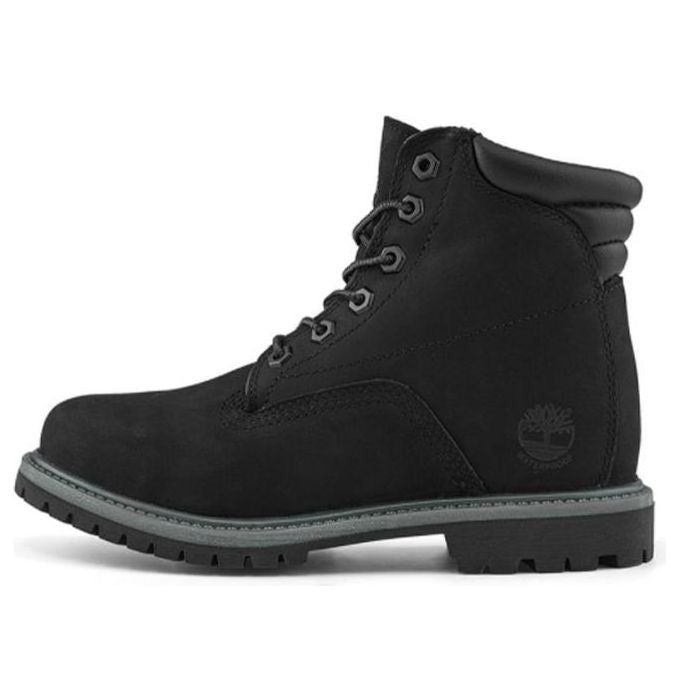 (WMNS) Timberland Waterville 6-Inch Waterproof Wide-Fit boots 'Black' A17VMW sold by KicksCrew