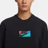 Nike Sportswear Club Fleece Crew Sweatshirt 'Black' FB8436-010 sold by KicksCrew