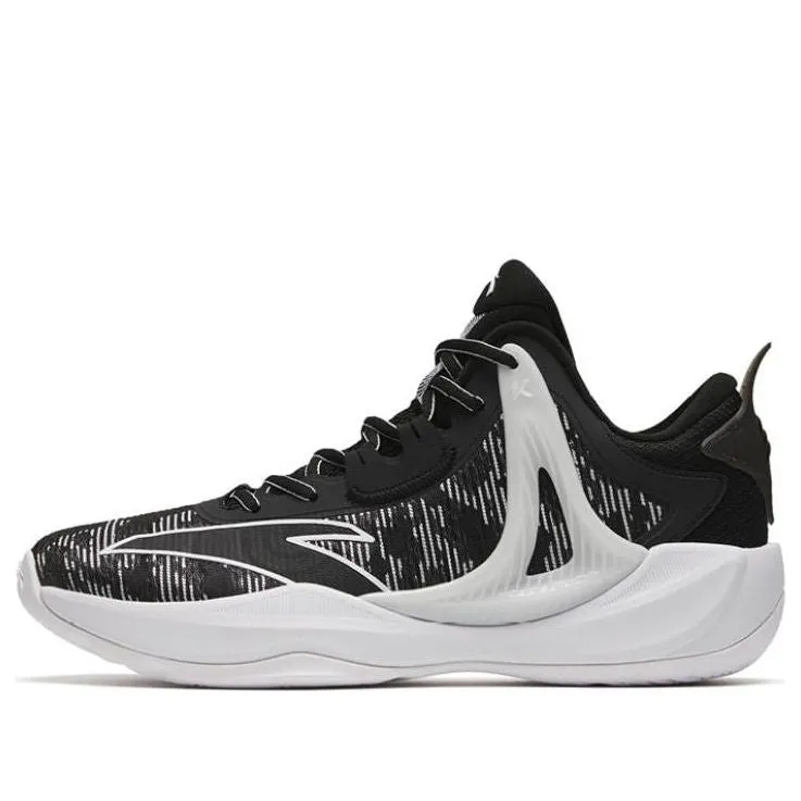 ANTA Light Cavalry 8 Low 'Black White' 112321603-3 sold by KicksCrew