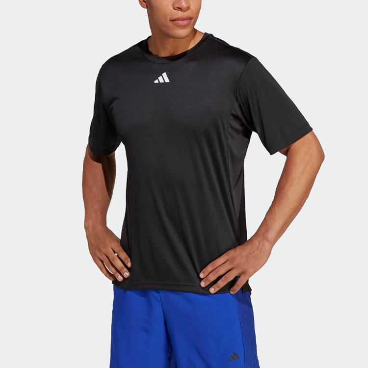 adidas HIIT Base Training Tee 'Black' IB7915 sold by KicksCrew product image thumbnail 2
