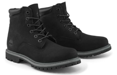(WMNS) Timberland Waterville 6-Inch Waterproof Wide-Fit boots 'Black' A17VMW sold by KicksCrew