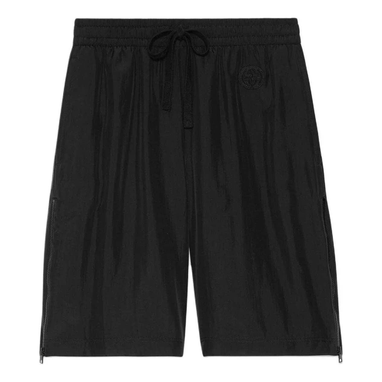 (WMNS) Gucci Black Silk Pongé Shorts 'Black' 773706-XJF8M-1043 sold by KicksCrew