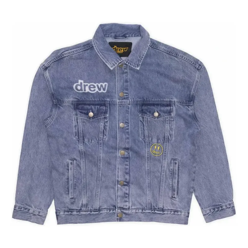 Drew House Mascot Trucker Jacket 'Stone Wash' DR-FW21-050 sold by KicksCrew