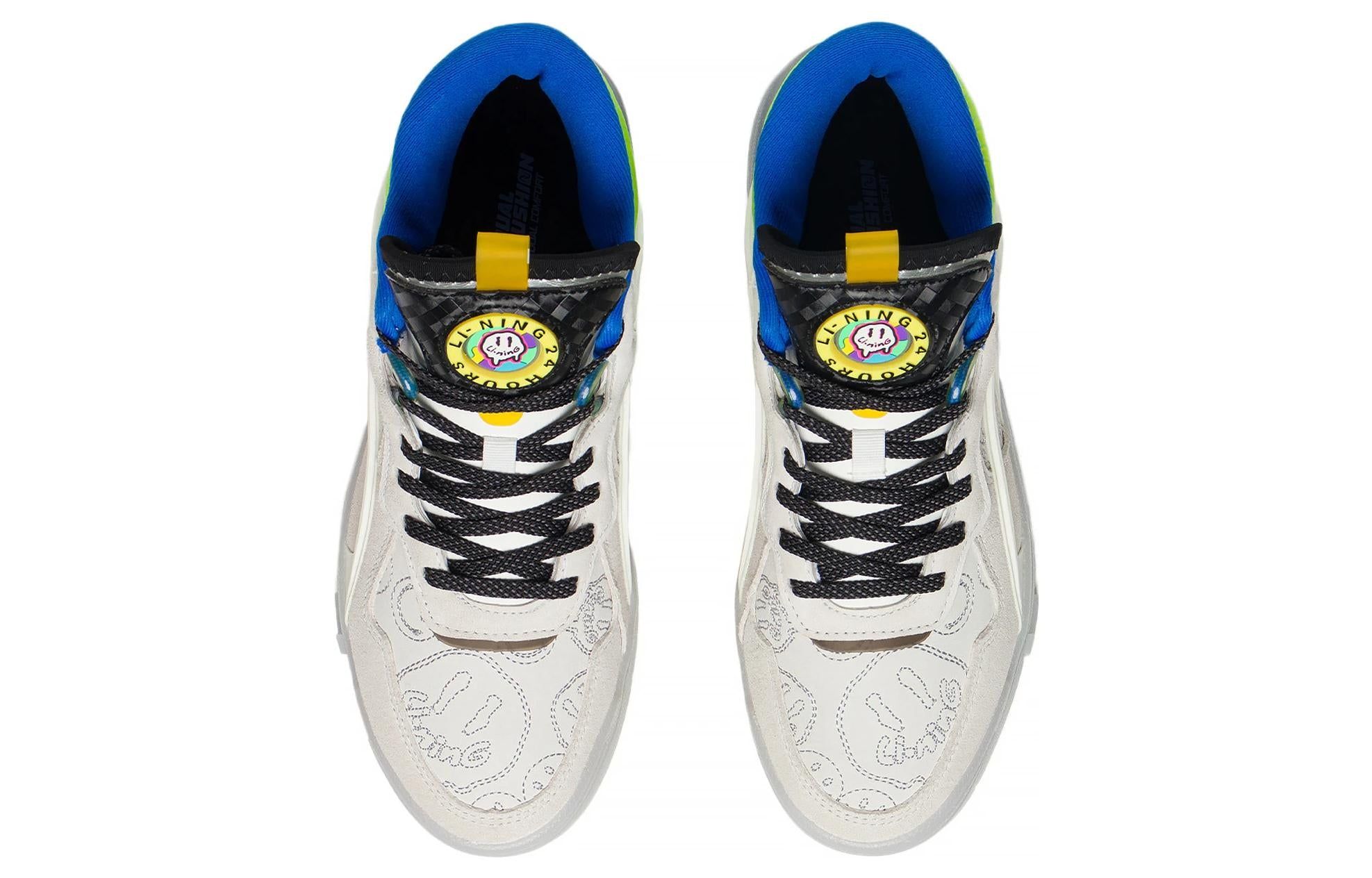 (WMNS) Li-Ning Superwave Mid 'White Blue Green' AGCS284-1 sold by KicksCrew product image thumbnail 4