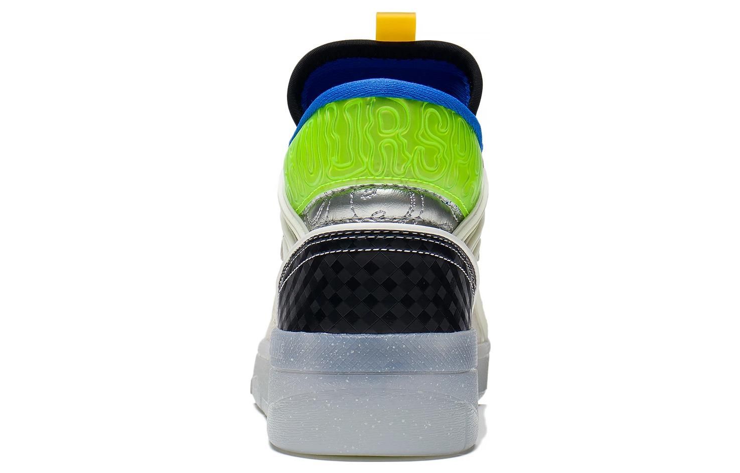 (WMNS) Li-Ning Superwave Mid 'White Blue Green' AGCS284-1 sold by KicksCrew product image thumbnail 6