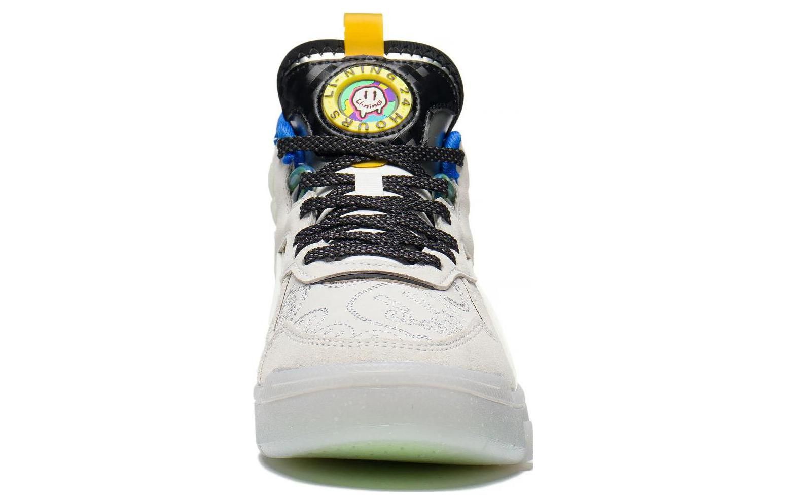 (WMNS) Li-Ning Superwave Mid 'White Blue Green' AGCS284-1 sold by KicksCrew product image thumbnail 5