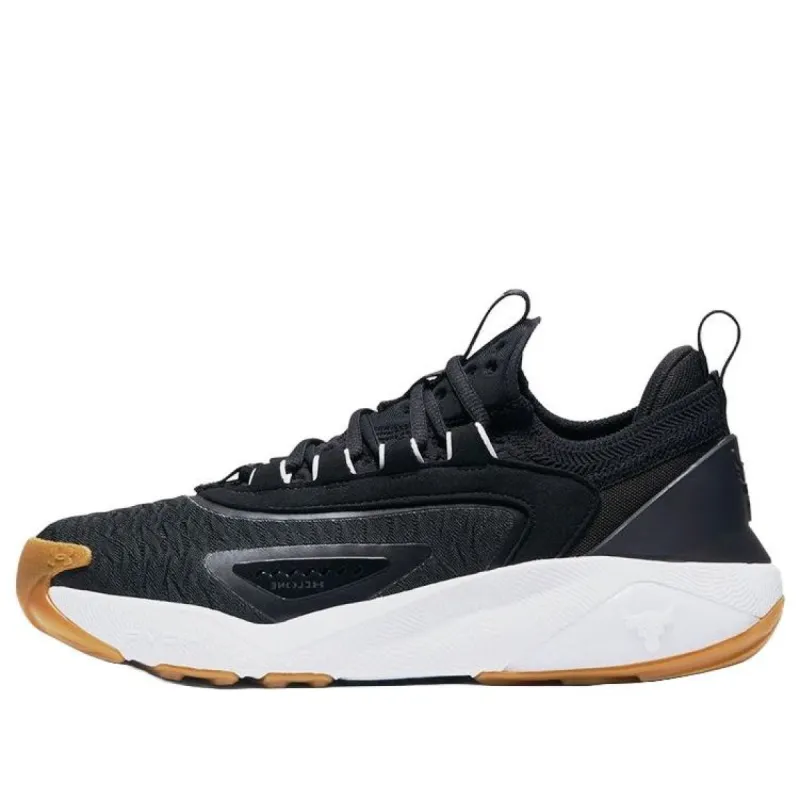 (WMNS) Under Armour Project Rock 7 'Black White Gum' 3027601-001 sold by KicksCrew
