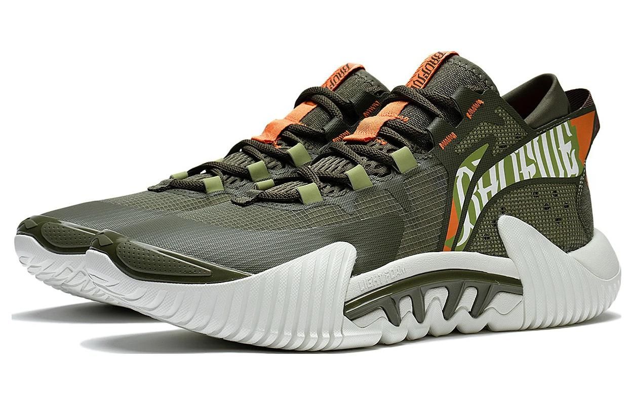 Li-Ning BadFive 2 Low 'Olive Green' ABFS003-12 sold by KicksCrew product image thumbnail 4