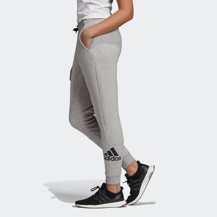 (WMNS) Adidas Sportswear Badge Of Sport Sweat Pants 'Grey' DX7966 sold by KicksCrew product image thumbnail 5