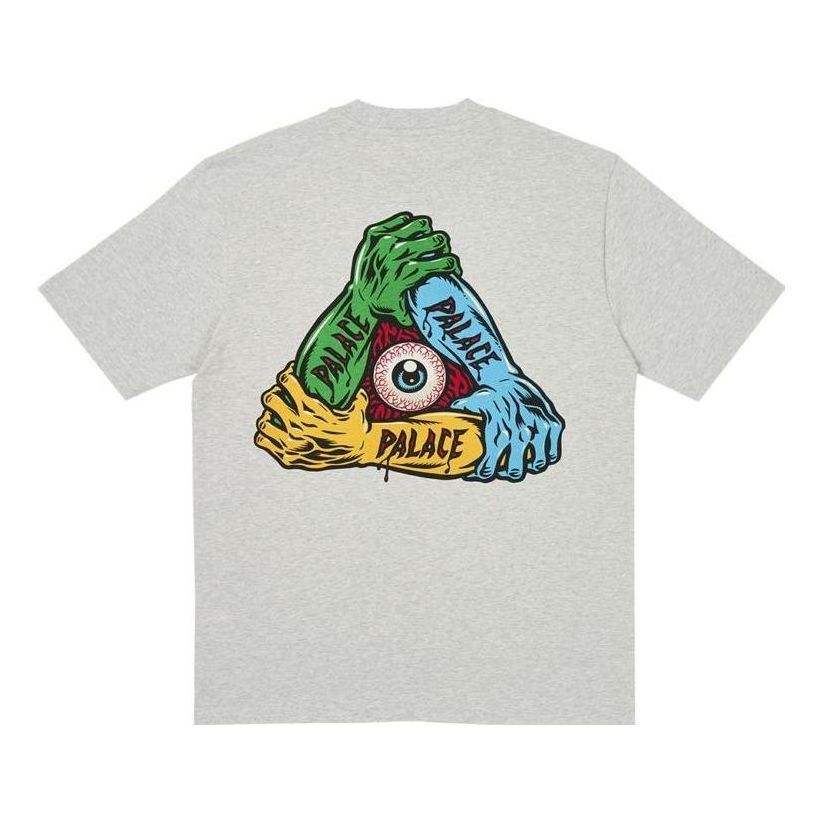 Palace Arms T-Shirt 'Grey Marl' P25TS121 sold by KicksCrew