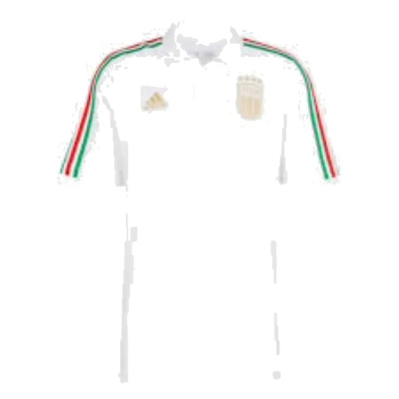 adidas Italy DNA 3-Stripes Polo Shirt 'White' IU2106 sold by KicksCrew