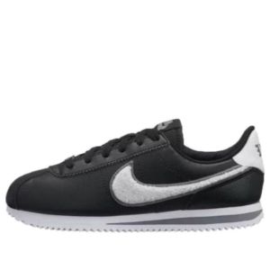 (GS) Nike Cortez Basic LTR SE 'Black' AA3496-002 sold by KicksCrew