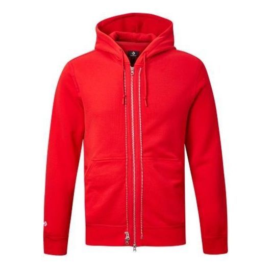 Converse Full Zip Hoodie 'Red' 10019463-610 sold by KicksCrew