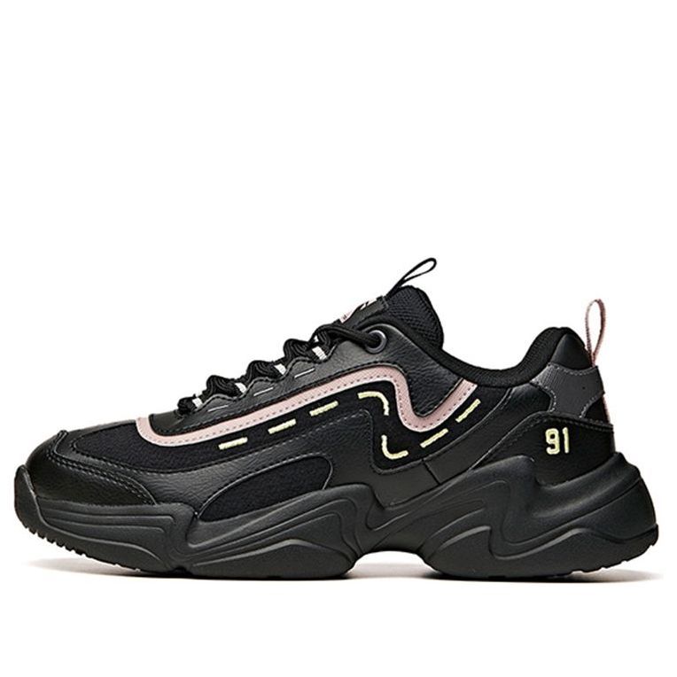 (WMNS) ANTA Casual Shoes 'Black' 92938862-11 sold by KicksCrew